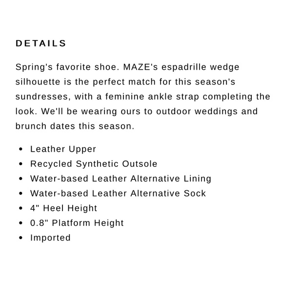 Dolce Vita Maze Espadrille wedge sandals - Picture 11 of 11